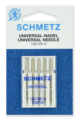 Иглы Schmetz стандарт №120 (5шт.)