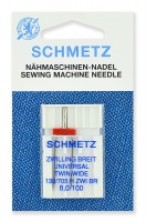 Иглы Schmetz станд. двойная №100/8.0