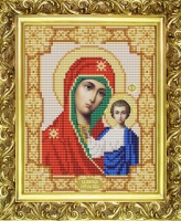 Рисунок на ткани «Конёк» 9111 Богородица Казанская, 15х18 см