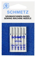 Иглы Schmetz супер стрейч №75-90 (5шт.)