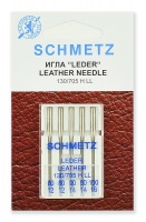 Иглы Schmetz для кожи ассорти №80-100 (5шт)