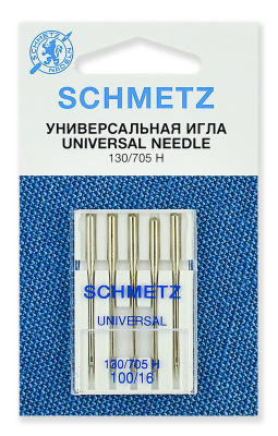 Иглы Schmetz стандарт №100 (5шт.)