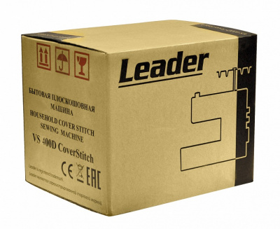 Leader VS 400 Cover Stitch плоскошовная машина 009