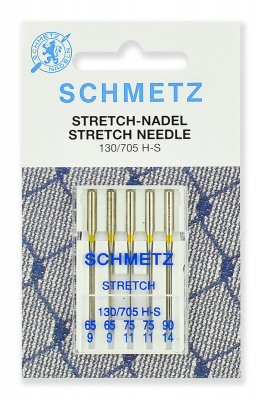 Иглы Schmetz стрейч ассорти  №65-90 (5шт)