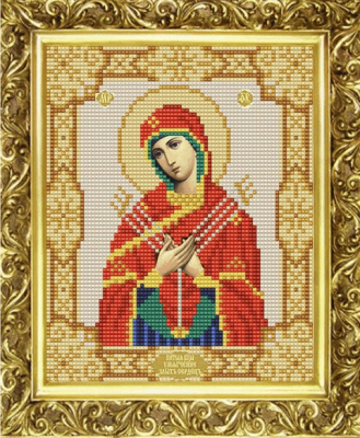Рисунок на ткани «Конёк» 9116 Богородица Умягчение Злых Сердец